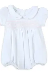 Magnolia Baby Lizzie's Classics Smocked Bubble - Pink