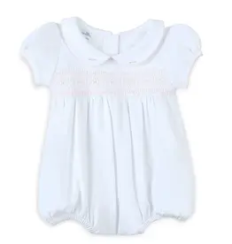 Magnolia Baby Lizzie's Classics Smocked Bubble - Pink