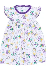 Magnolia Baby Mardi Gras Munchkins Dress