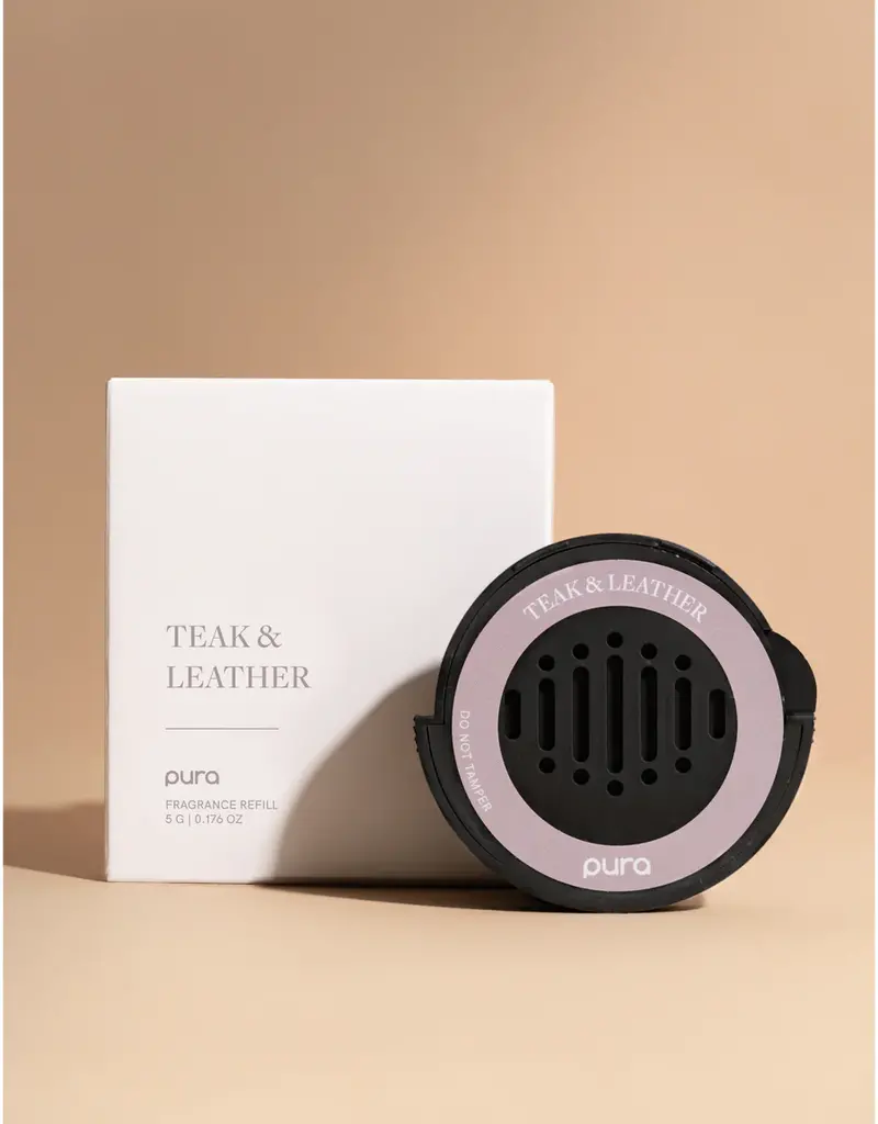Pura Scents Pura Car Teak & Leather