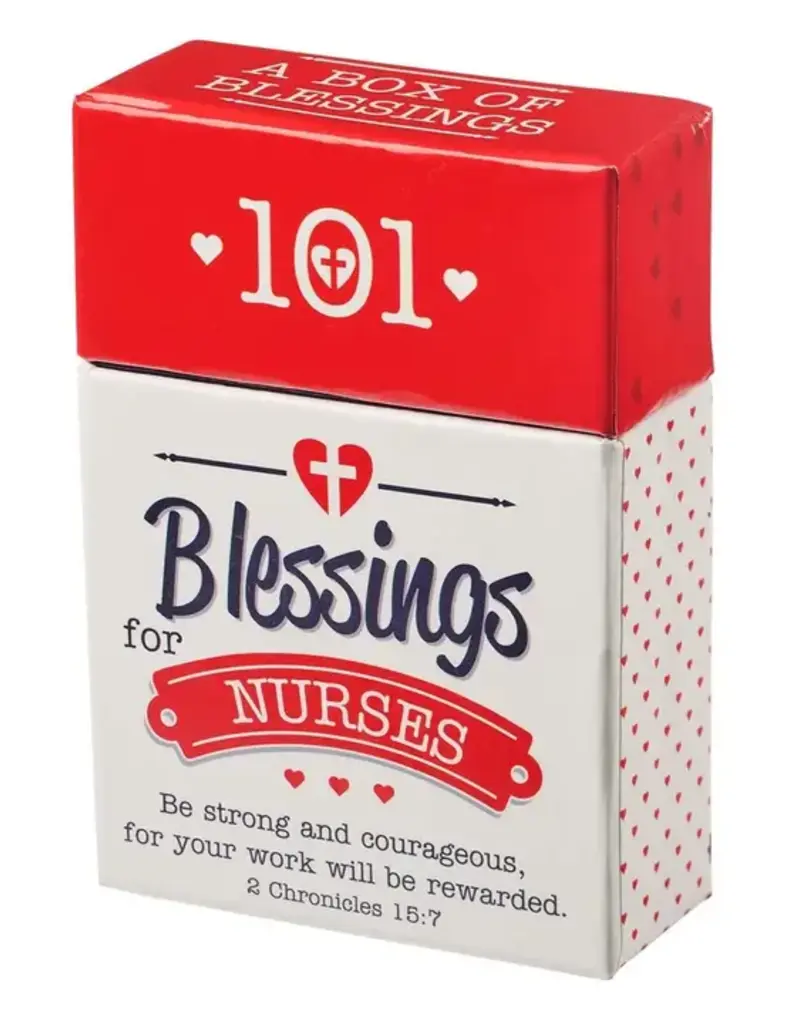 Christian Art Gifts Box of Blessings For Nurses