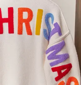 Mello Oversized Merry Christmas Sweater