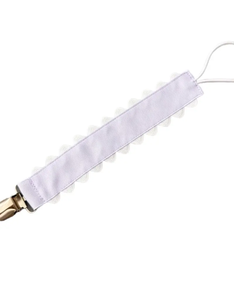 Hampton James Clothing Paci Clip - Lavender