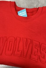 Gildan Wolves Raggy Crewneck