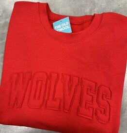 Gildan Wolves Raggy Crewneck