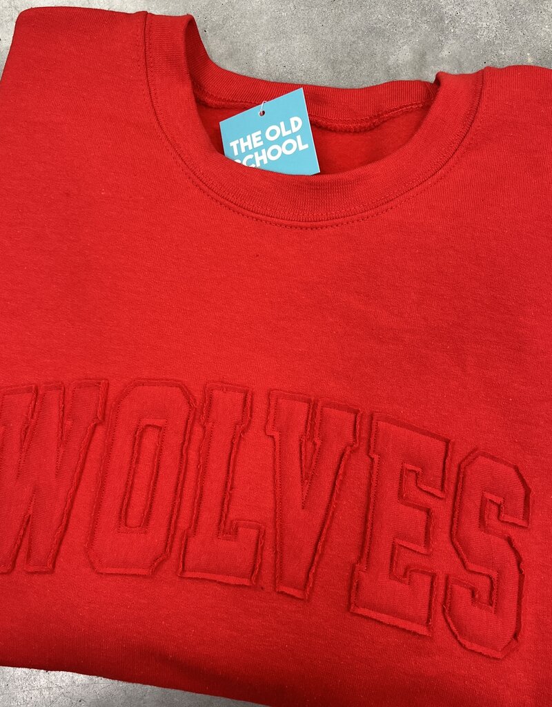 Gildan Wolves Raggy Crewneck