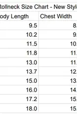 Hampton James Clothing White Rollneck Sweater