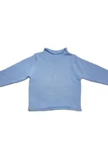 Hampton James Clothing Blue Rollneck Sweater