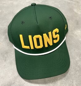 Codeword Green & Gold Lions Rope Hat