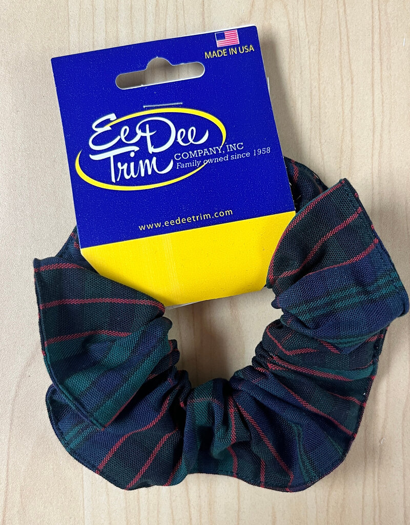Ee Dee Trim Co., Inc. Plaid Scrunchie