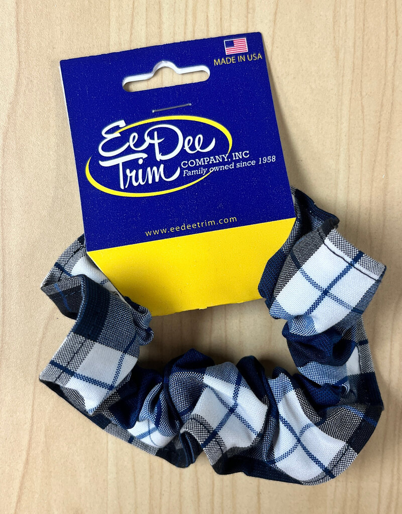 Ee Dee Trim Co., Inc. Plaid Scrunchie