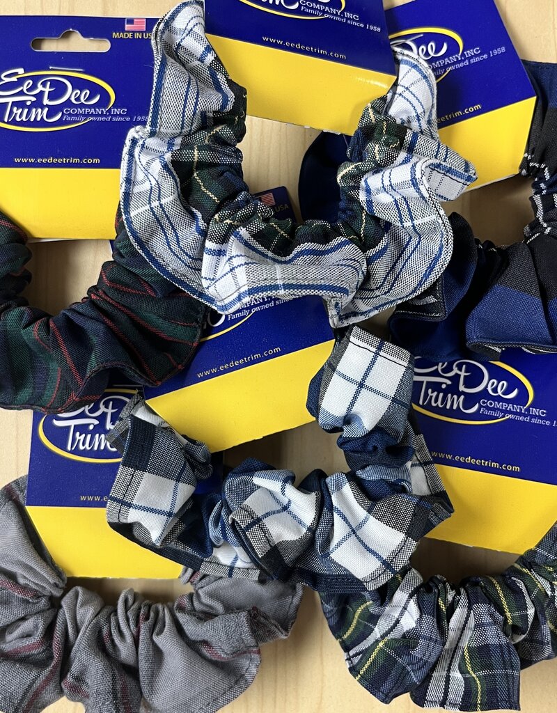 Ee Dee Trim Co., Inc. Plaid Scrunchie
