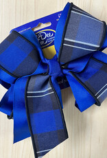 Ee Dee Trim Co., Inc. Jumbo Plaid & Ribbon Bow