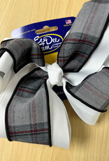 Ee Dee Trim Co., Inc. Jumbo Plaid & Ribbon Bow