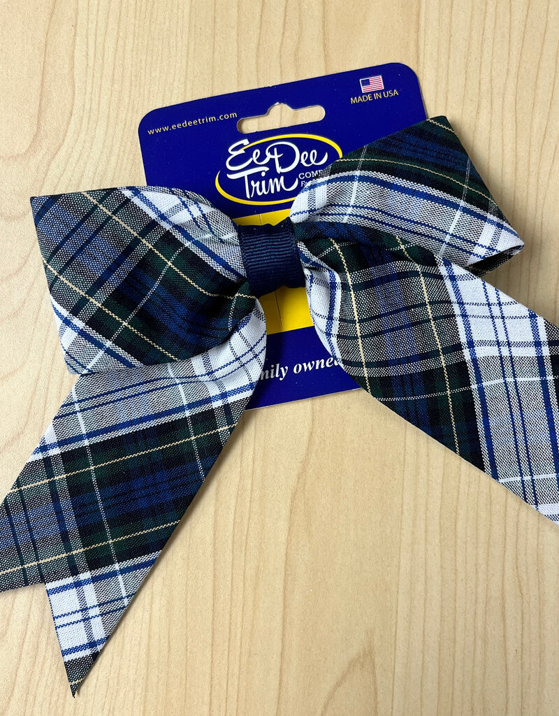 Ee Dee Trim Co., Inc. Jumbo Plaid Bow with Tails