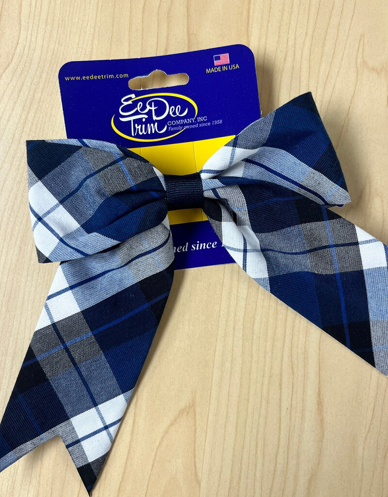 Ee Dee Trim Co., Inc. Jumbo Plaid Bow with Tails
