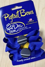 Ee Dee Trim Co., Inc. Plaid Pigtail Button Bows