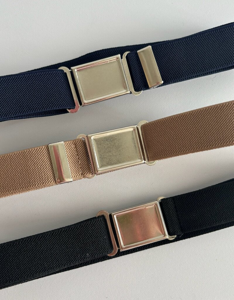 Ee Dee Trim Co., Inc. Elastic Belt Black