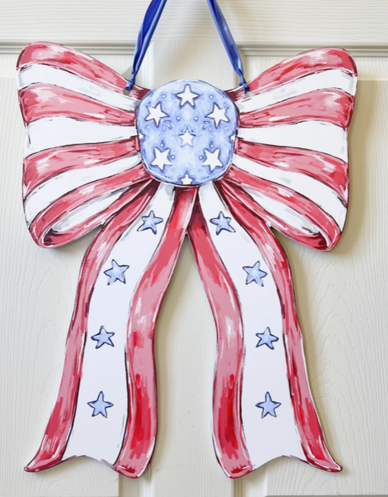 Home Malone Patriotic Bow Door Hanger