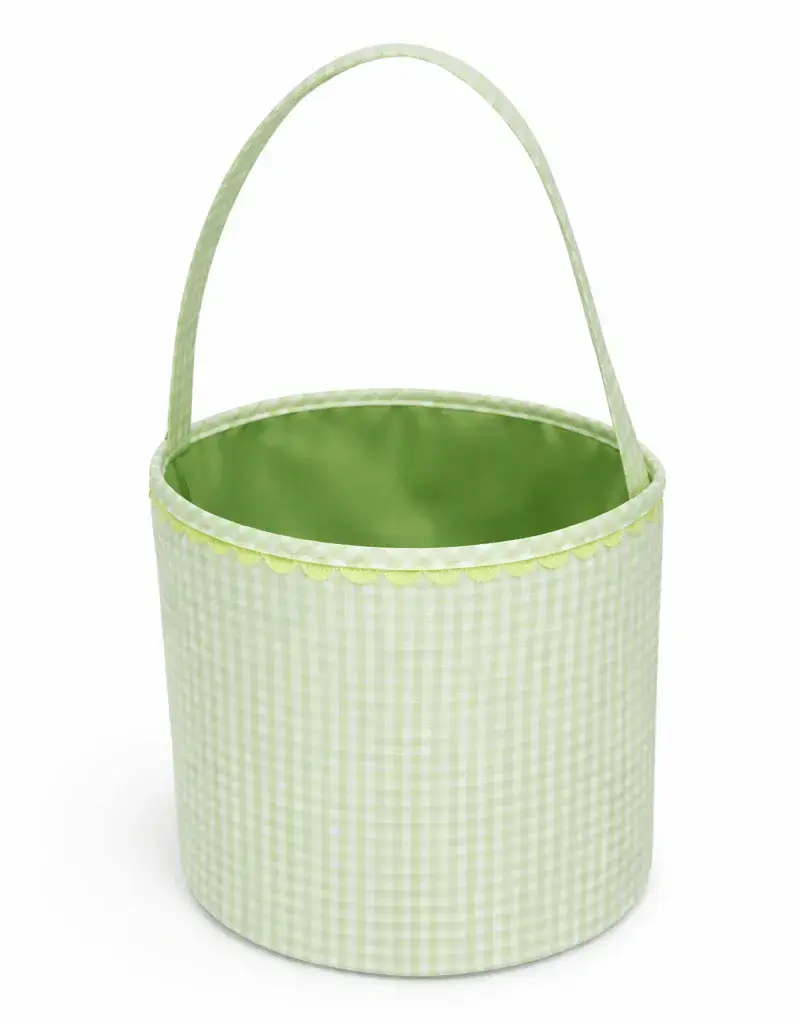 Hampton James Clothing Ric Rac Easter Bucket - Light Green