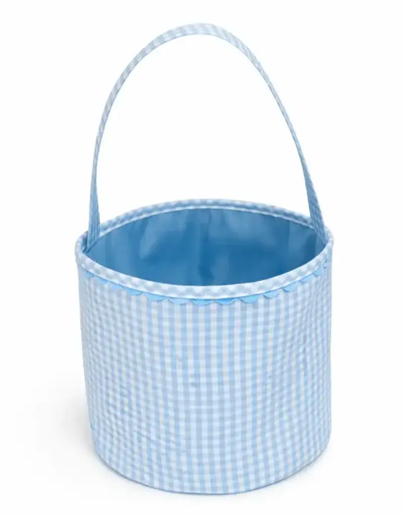 Hampton James Clothing Ric Rac Easter Bucket - Light Blue