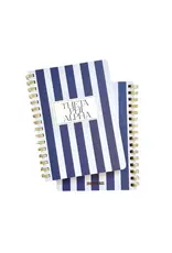 Duo Threads Sorority Stripe Notebook ΘΦA