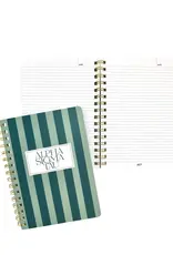 Duo Threads Sorority Stripe Notebook AΣT