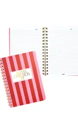 Duo Threads Sorority Stripe Notebook AOΠ
