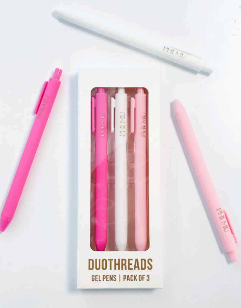 Duo Threads Sorority Luxe Pen Set ΦM