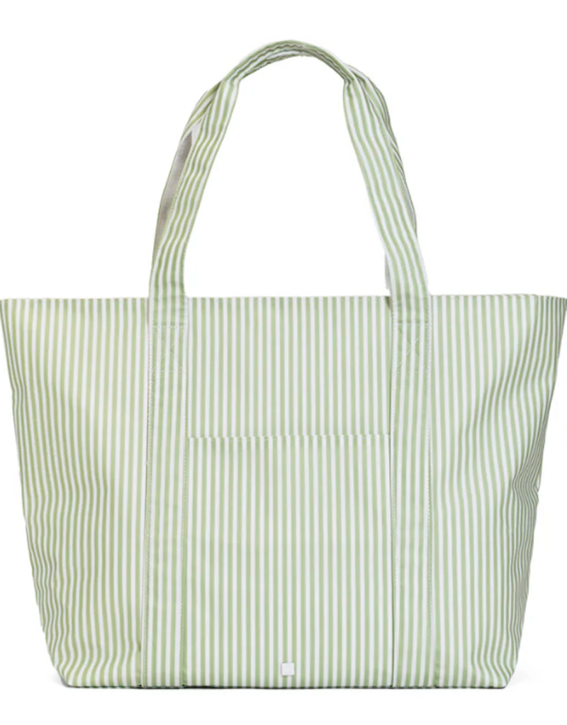 TRVL Jumbo Tote - Pimlico Stripe Sage