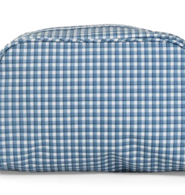 TRVL Stowaway Bag  - Rodeo Check Indigo