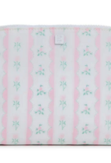 TRVL Goodie Cosmetic Bag - Ribbon Floral Pink