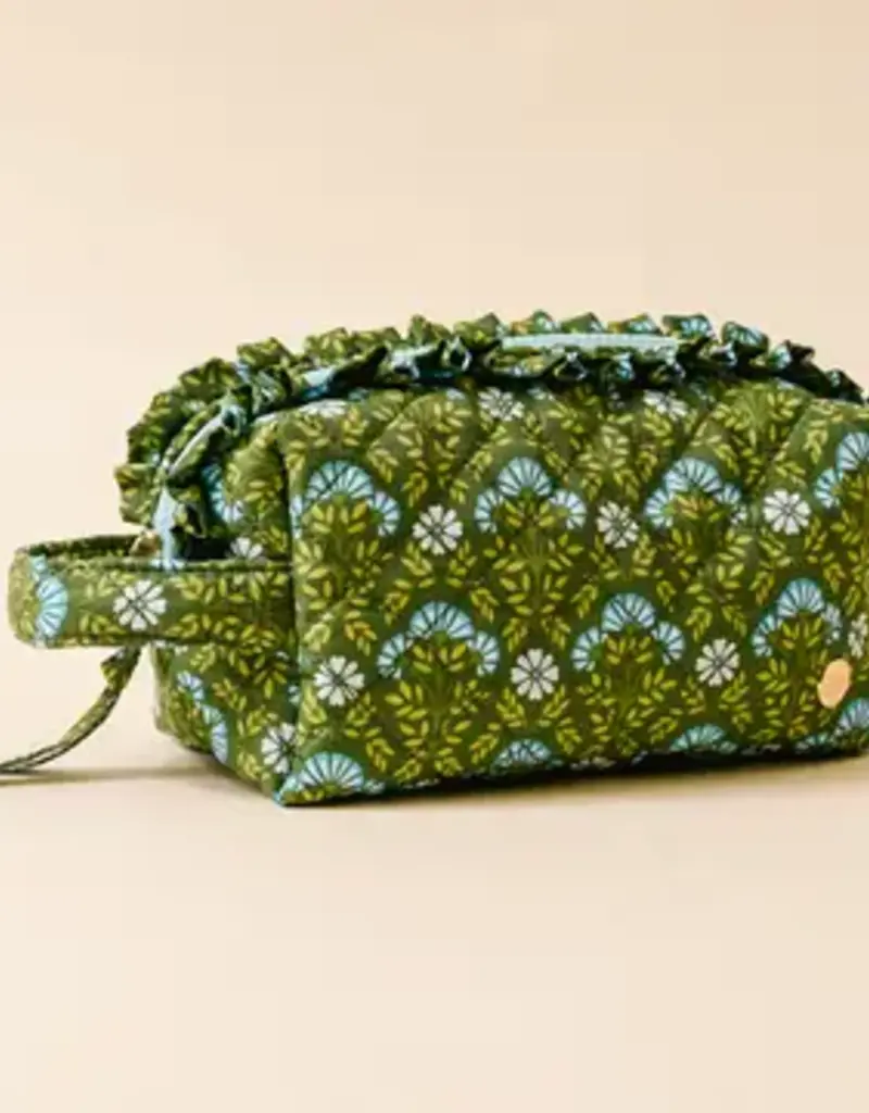 The Darling Effect Essentials Quilted Pouch - Everbloom Forest
