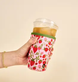 The Darling Effect Sip Savvy Drink Sleeve - Strawberry Fields