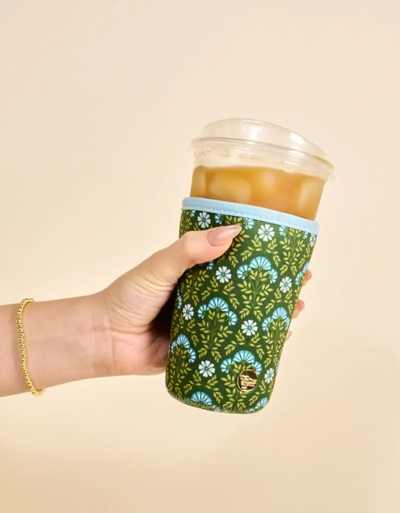 The Darling Effect Sip Savvy Drink Sleeve - Everbloom Forest