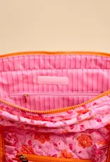 The Darling Effect The Everyday Quilted Tote Bag - Poppin' Petals Pink