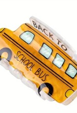 School Bus Hair Clip