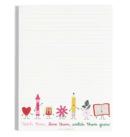 Callie Danielle Teach Them Love Them Watch Them Grow Notepad
