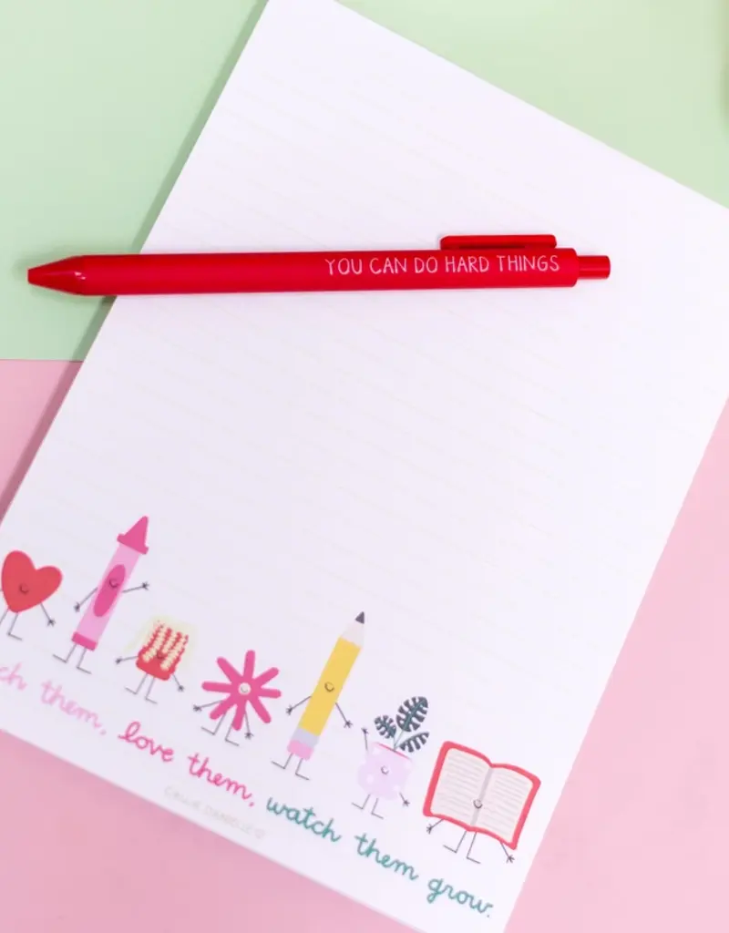 Callie Danielle Teach Them Love Them Watch Them Grow Notepad