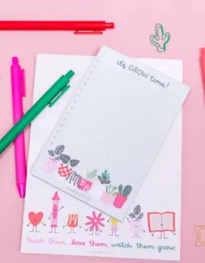 Callie Danielle Teach Them Love Them Watch Them Grow Notepad