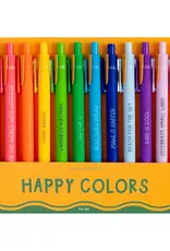 Callie Danielle Happy Colors Crayon Affirmations Pen Set