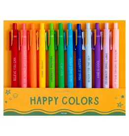 Callie Danielle Happy Colors Crayon Affirmations Pen Set