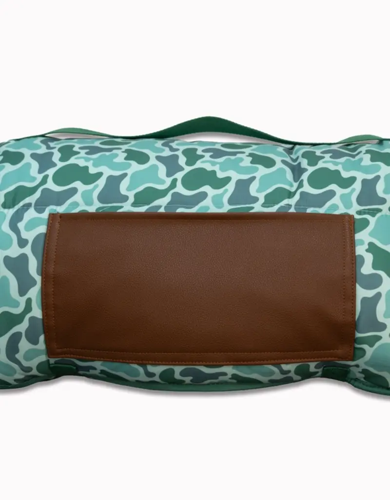 Sugar Bee Clothing Green Camo Nap Mat