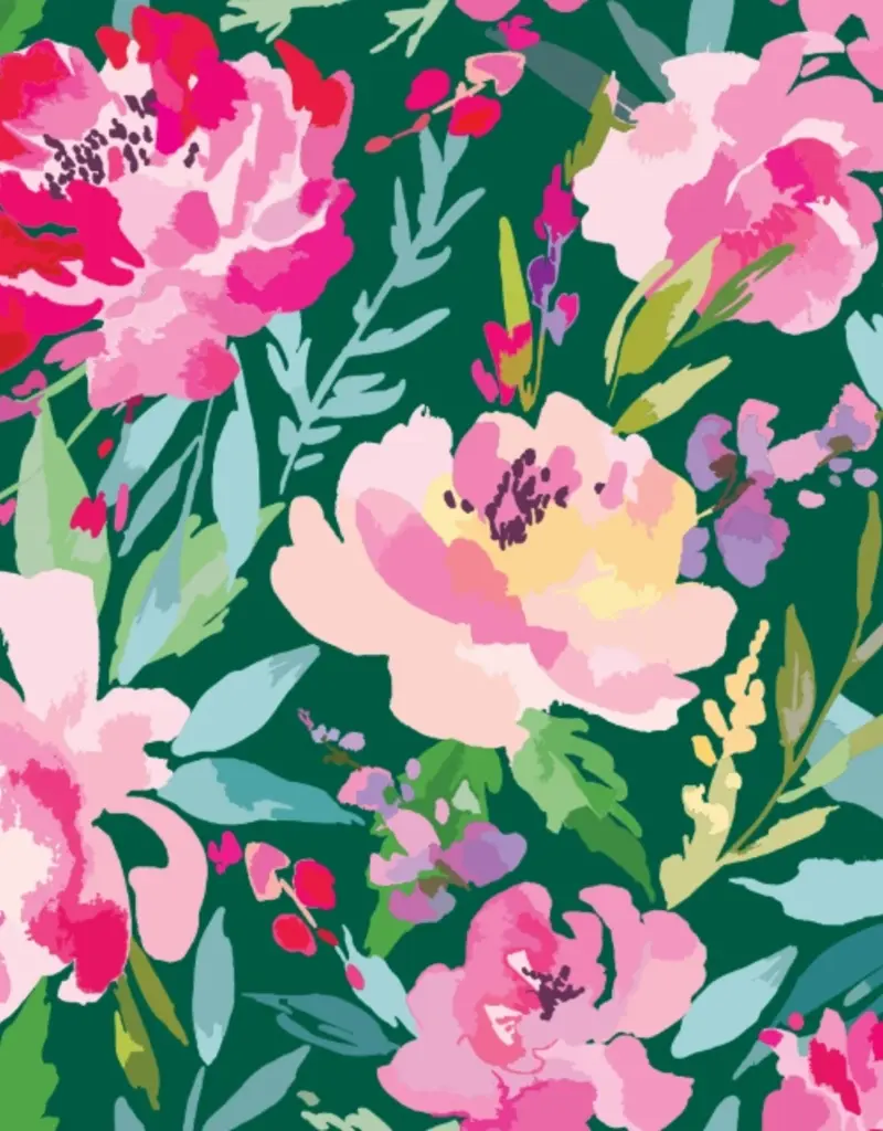 Sugar Bee Clothing Peony Floral Nap Mat