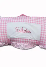 Sugar Bee Clothing Pink Gingham Nap Mat