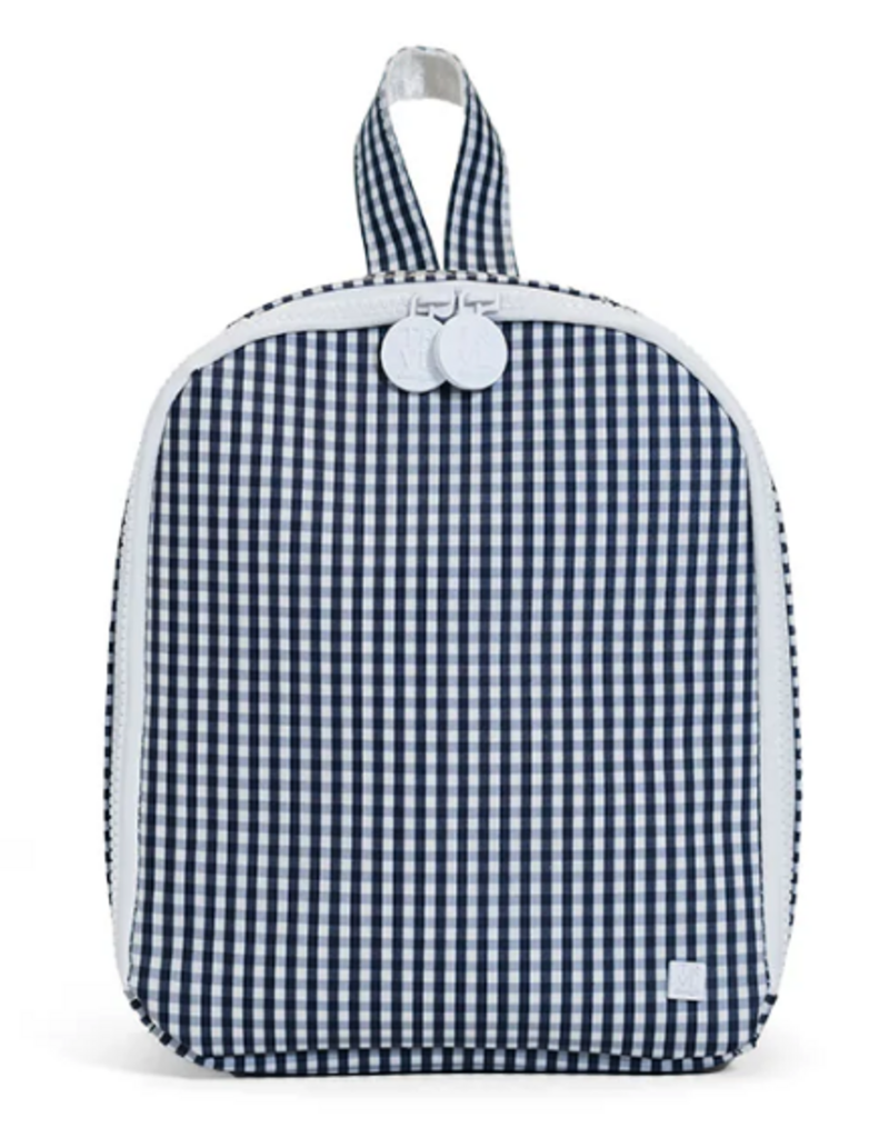 TRVL Bring It Lunch Bag - Gingham Navy