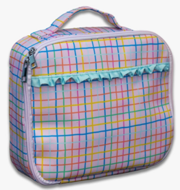 Sugar Bee Clothing Pink Plaid Lunch Box