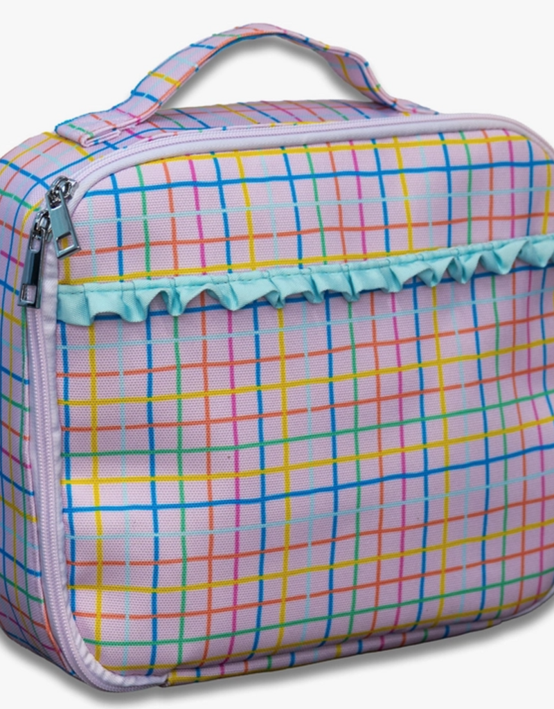 Sugar Bee Clothing Pink Plaid Lunch Box