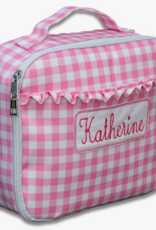 Sugar Bee Clothing Pink Gingham Lunch Box