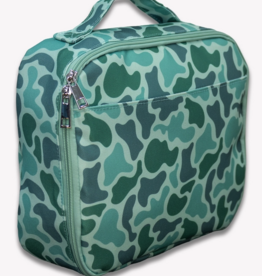 Sugar Bee Clothing Green Camo Lunch Box